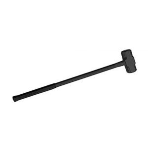 30-inch breaching sledge featuring an 8-pound forged steel head and a fiberglass handle with rubberized overmold, designed for professional forced entry use.