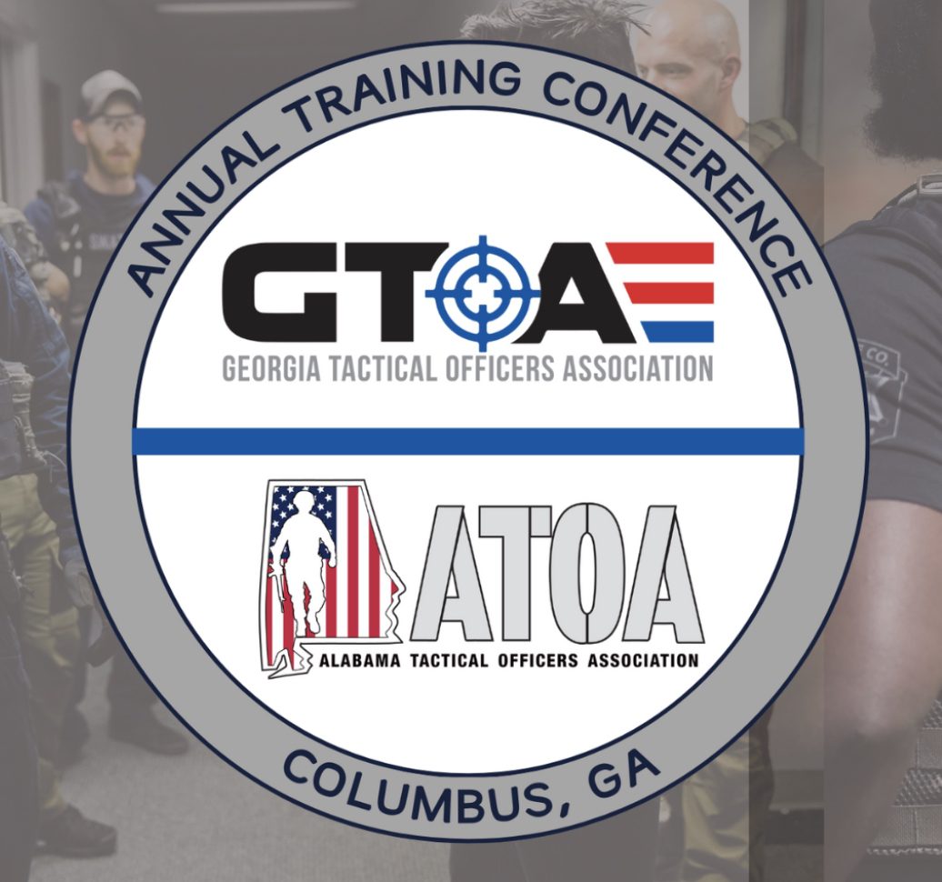 GTOA Annual Training Conference logo for Georgia Tactical Officers Association law enforcement SWAT training event