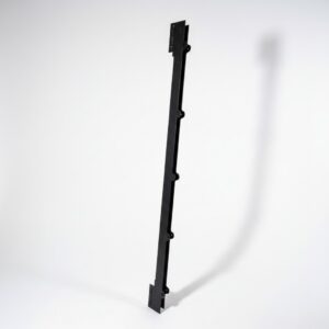 MBI-HS Hinge Side Breaching Insert shown in a 3/4 view on a white background, featuring Breach Pro's reusable steel hinge-side training system designed for explosive breaching instruction, realistic failure replication, rapid reset, and repeated tactical training.